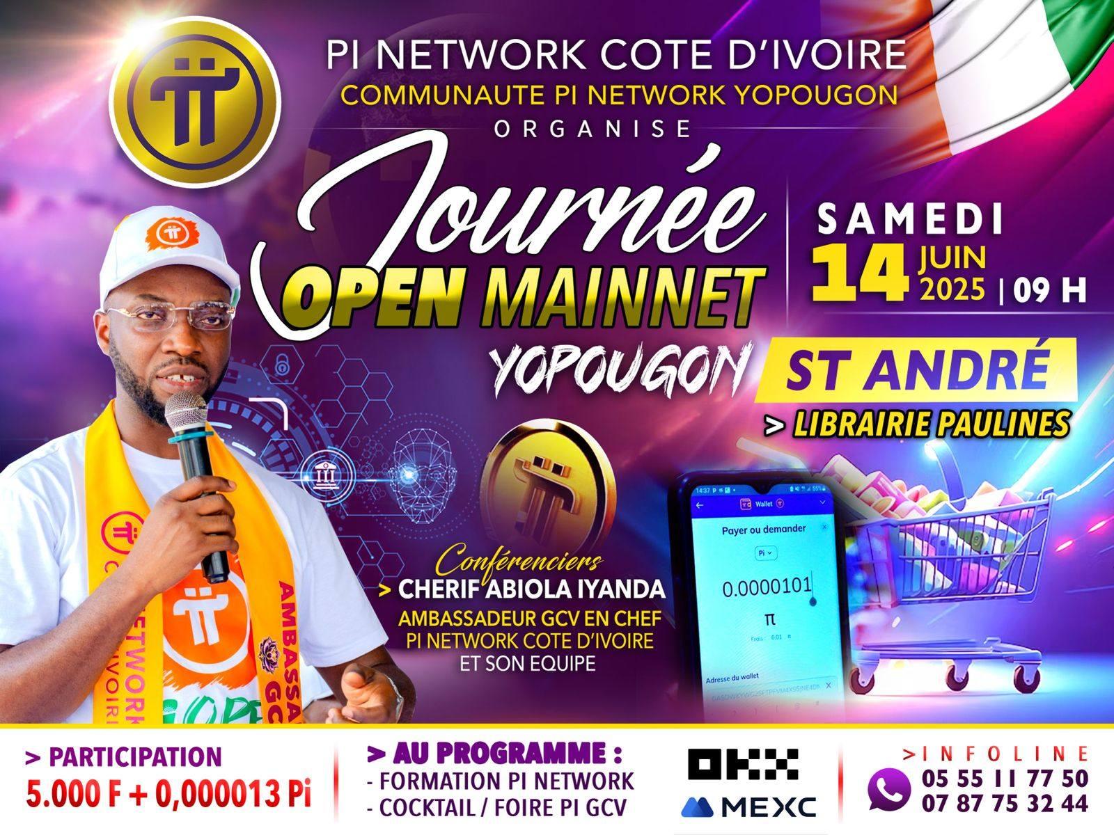 FORMATION OPEN MAINNET YOPOUGON