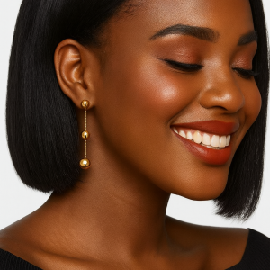 Boucles d'oreilles Golden drops
