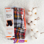 Lot de 5 Caleçons Boxer Mi-Hauts pour Homme