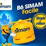 Bouteille de Gaz SIMAM Modèle B6